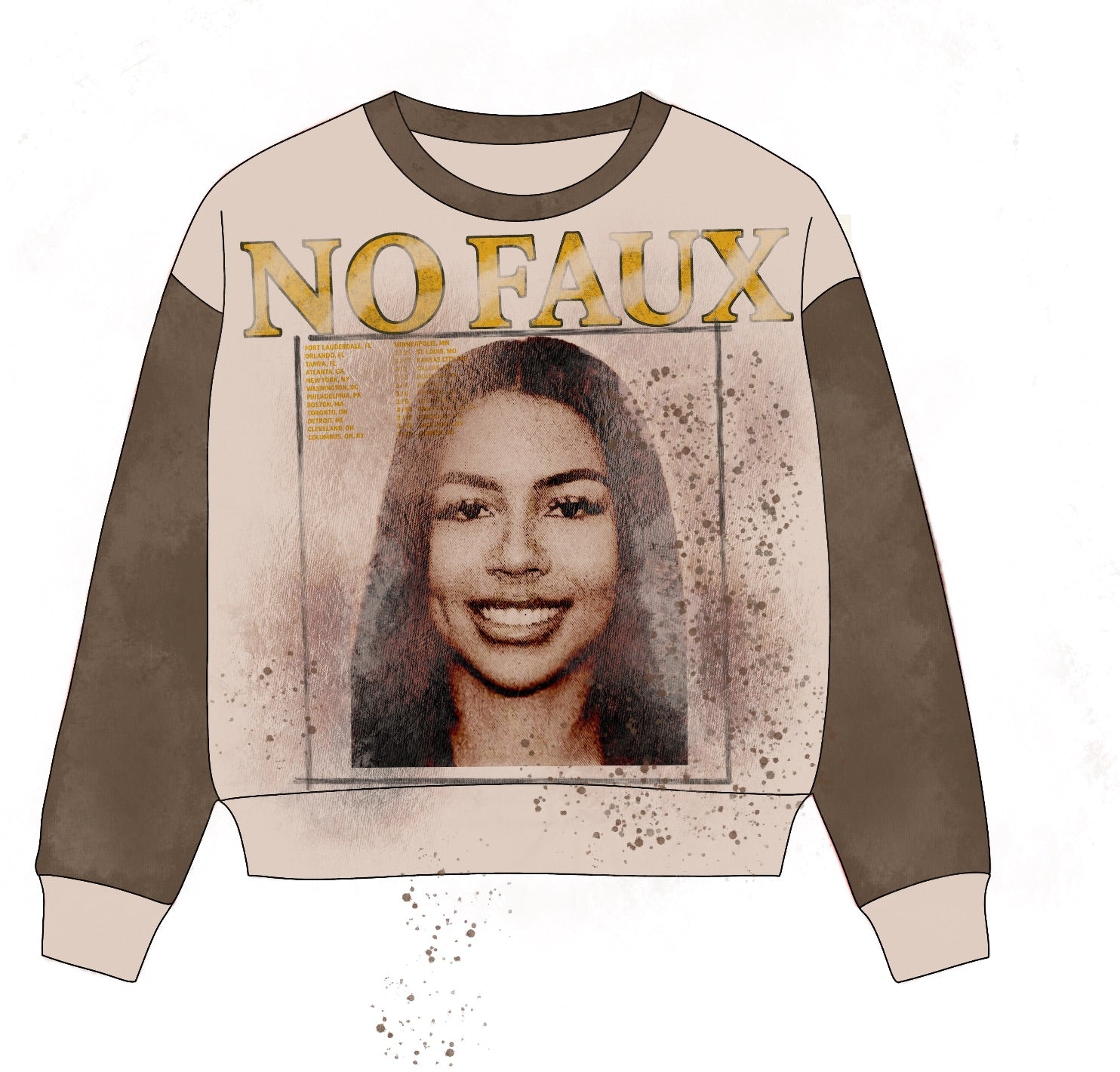 Capsule 1 "Mariah" - Brown Long Sleeve